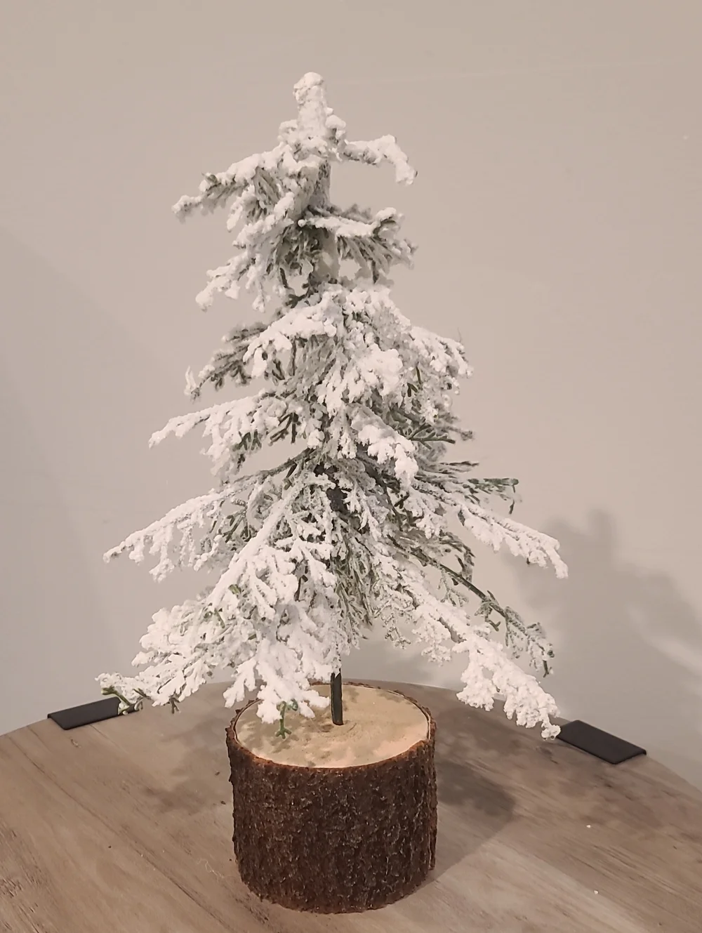 Two Tabletop  Christmas Tree Set